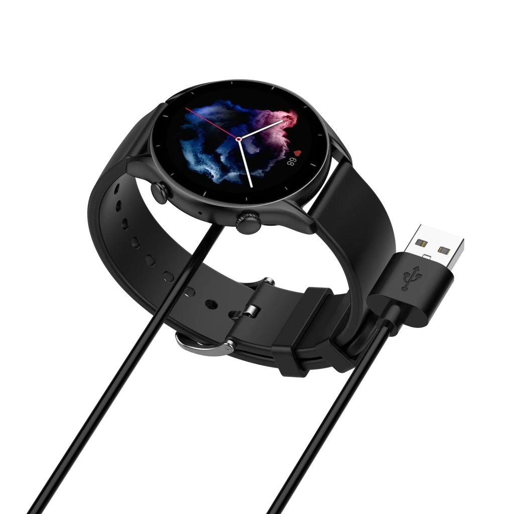 USB nabíjecí kabel pro Amazfit GTR 3 4 pro GTR3 GTS3 Magnetická dokovací nabíječka pro GTR2 GTR2e Bip U T-rex 2 pro GTR 3 GTS 3