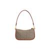 Coach Swinger 20 Classic Monogram Fabric And Leather Mahjong Bag Women Handbag Brown CM509-B4TA7