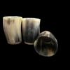 Personalisiertes Wikinger Ochsenhorn Becher Set Trinkhorn Schnapsgläser, Echte Mittelalterliche Hornbecher, Handwerkliche Handarbeit, Ethisch Beschafft