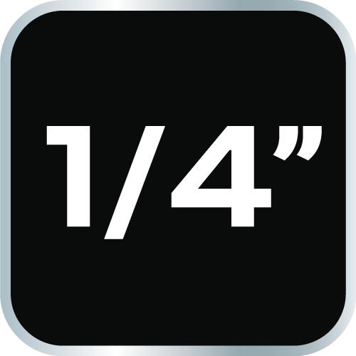 Schnellkupplung für Kompressor mit Tülle, Außengewinde 1/4"