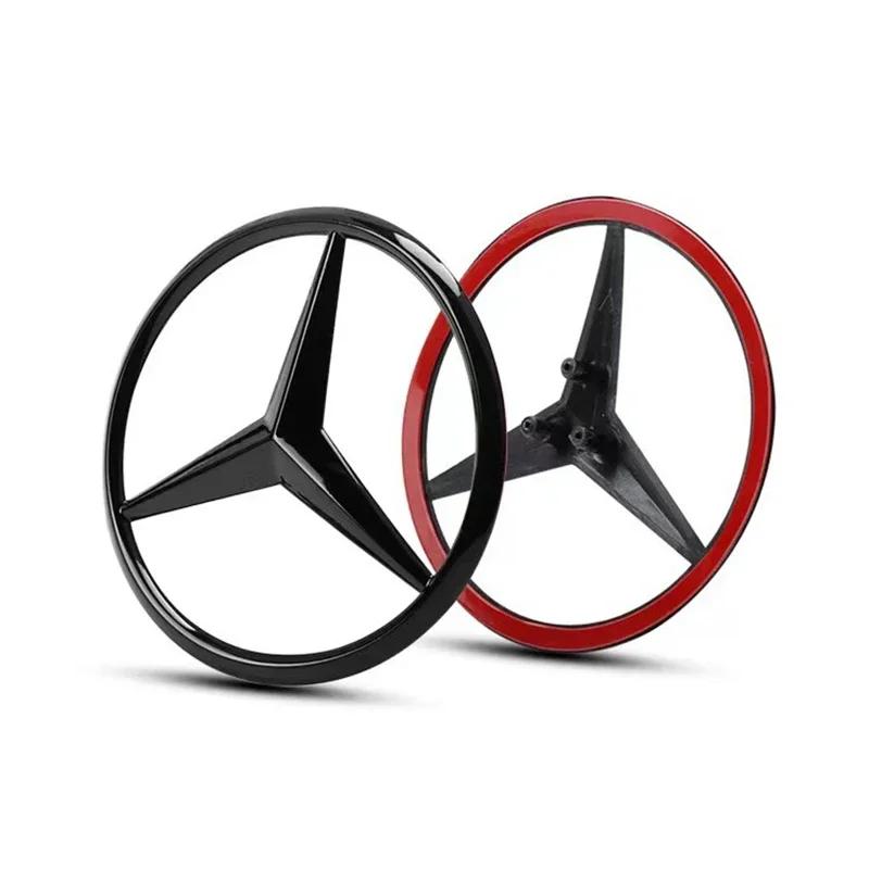 WXAKF1 Hot 2026 New For Benz 3d ABS Mercedes Benz Rear Star Logo Car Trunk Emblem For W203 W204 W205 W212 W213 X253 X156 W166 W167 W176