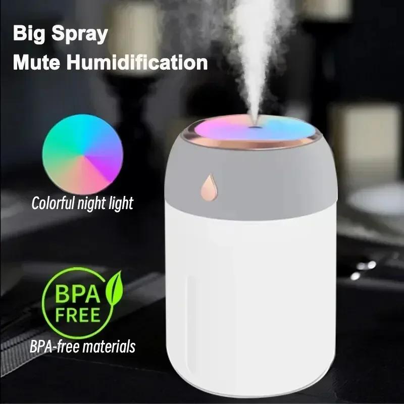 Portable Water Drop Air Humidifier USB Desktop Indoor Household Mute Air Atomization Humidifier