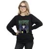 Sleeping Beauty Womens/Ladies Maleficent Montage Cotton Sweatshirt