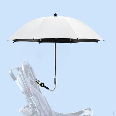 Sonnenschirm Regenschirm Sonnenschutz Regenschutz mit Befestigungsvorrichtung für Stühle Kinderwagen