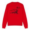 Bruce Lee Unisex Adult Line Kick Sweatshirt