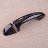 Car Carbon Fiber Grain Exterior Door Handle Cover Set With Sensor Entry Fit For Mercedes Benz B C E S GLB GLC