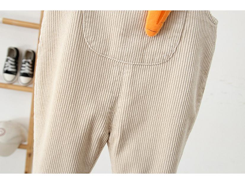 2025 Winter Cord-Latzhose im koreanischen Stil für Babys (0-3 Jahre) - Süßes Einteiler-Outfit