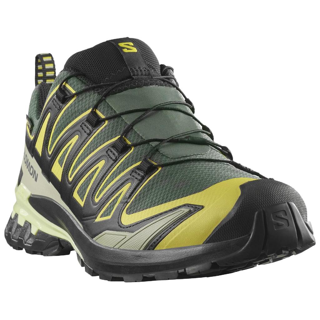 SALOMON XA Pro 3D V9 Comfortable Versatile Waterproof Support Trail Running Shoes Men Running Shoes Green 479804