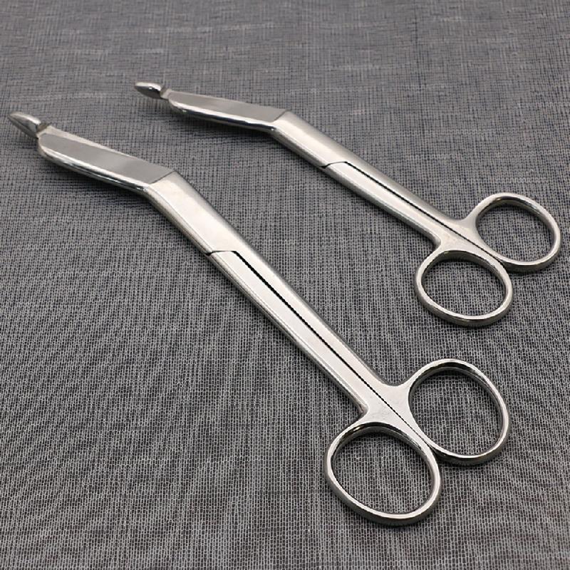 Buy Stainless Steel Bandage Scissors For Surgical Medical Nursing