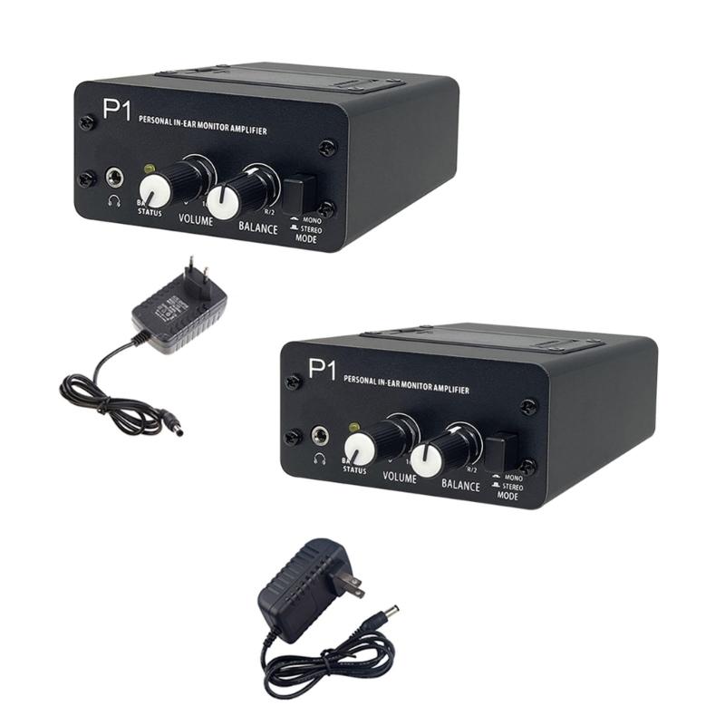 Stage and Studio In Ear Monitors Amplifier with Monos/Stereo Mixing Capabilities Simple User Interfaces for Artists