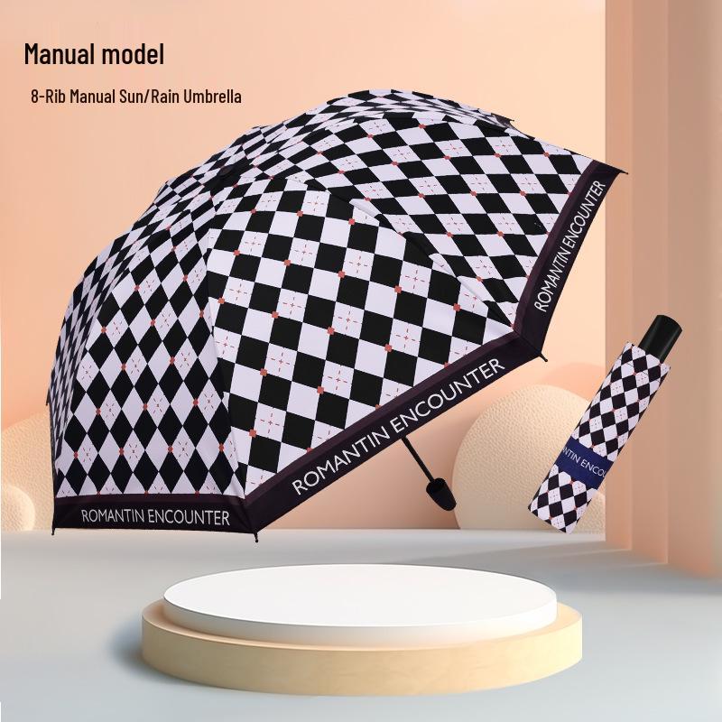 Stylish Women's UV Protection Automatic Sun/Rain Umbrella