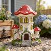Grensoverschrijdende Hars Paddenstoel Hoge Ornamenten voor Kamer, Bureau & Buiten Tuin Decoratie