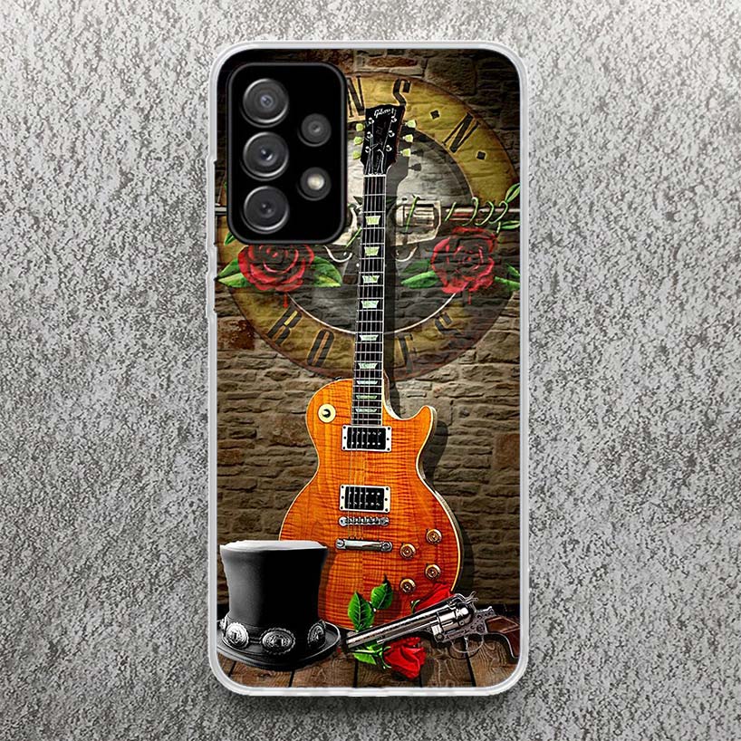 Guns N Roses Good Time Phone Case For Samsung Galaxy A15 A55 A14 A54 A13 A53 A12 A52S A25 A24 A35 A34 A23 A33 A22 A32 A04S A03S