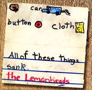 

CD LEMONHEADS - Car Button Cloth AMCY2005 EastWest Japan 1996 Япония Оби Рок