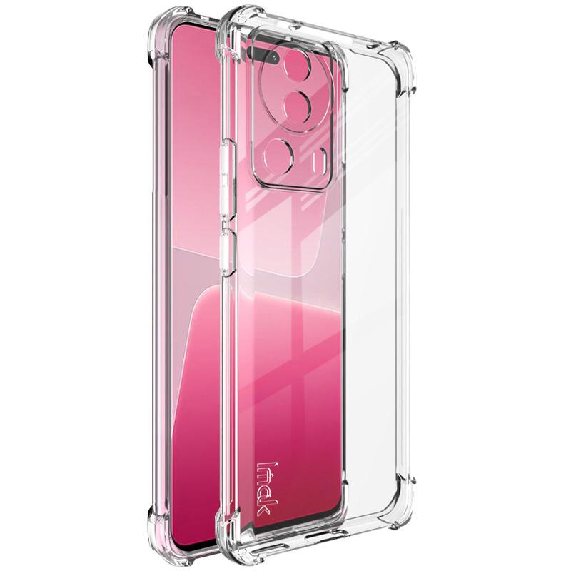

IMAK For Xiaomi 13 Lite/Civi 2 5G Phone Case Airbag Drop-proof Clear TPU Back Cover Transparent