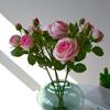 Luxury Xuanya Silk Rose Artificial Flowers - 3 Heads for Home Decor, Weddings, or Photography