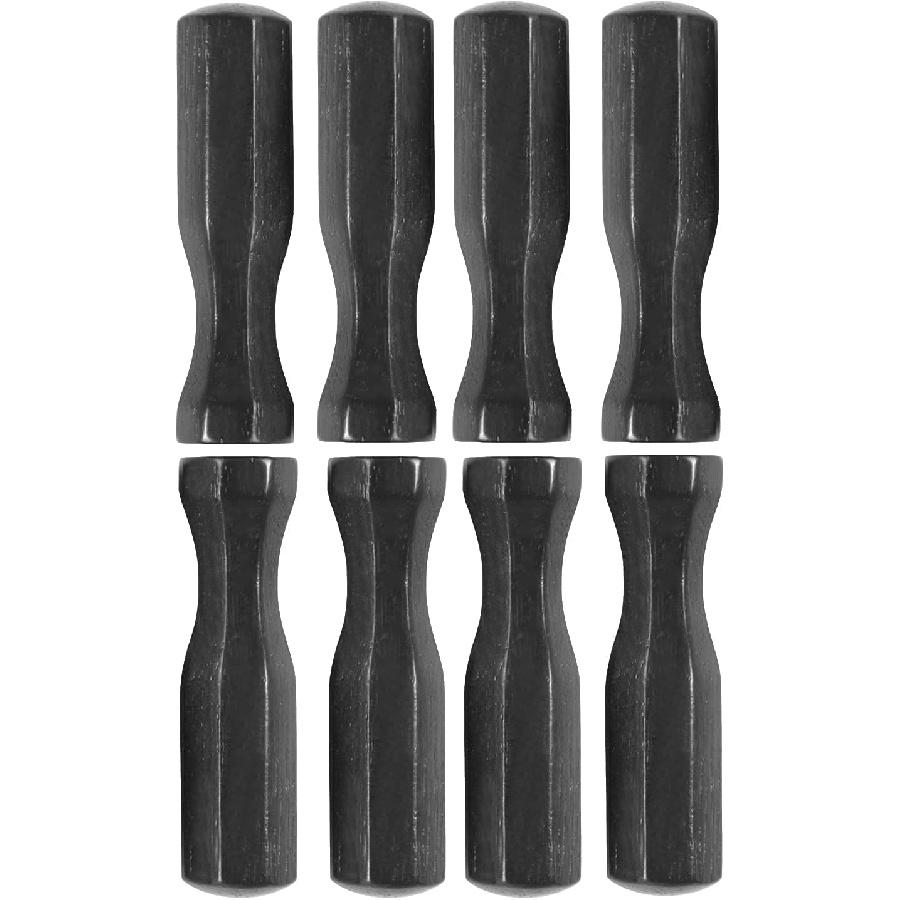 Soccer Table Handles, 5/8 inch Wooden Foosball Handle Grip, 8 Pack