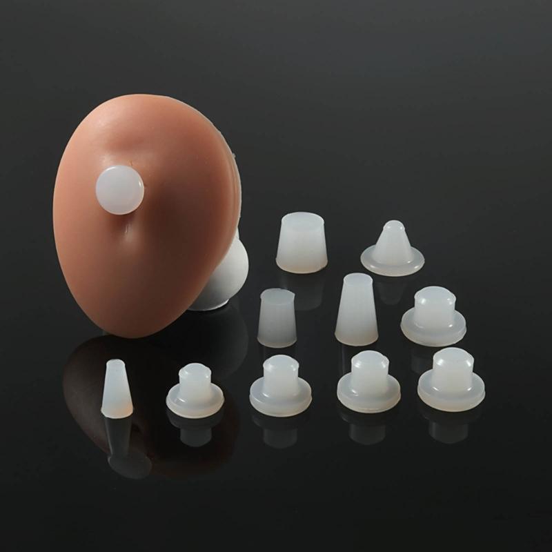 Silicone Navel Trainer Belly Button Plug for Post Liposuction Belly Button Shaper High Elasticity Stopper Nut Plugs