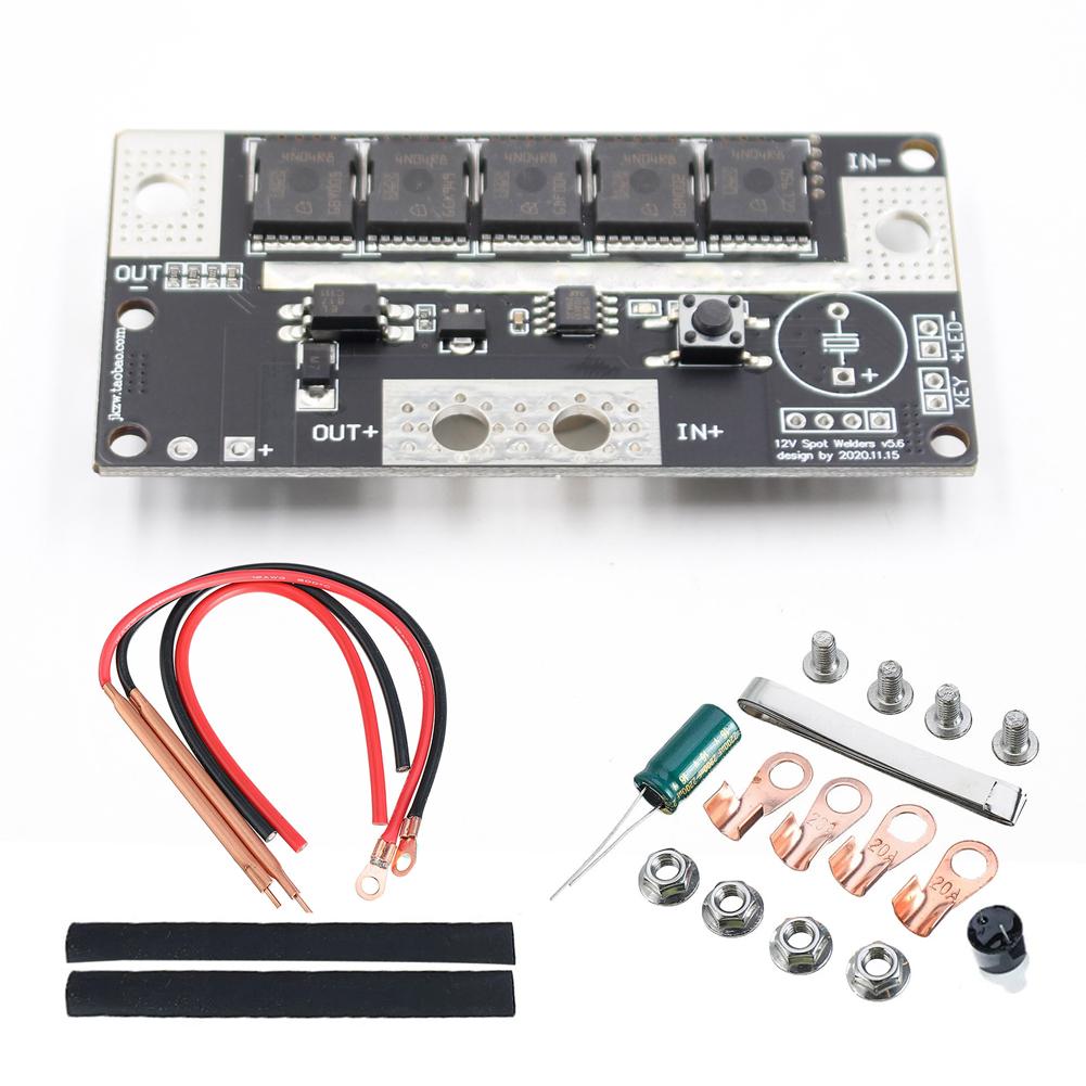 12V Spot Welding Machine DIY Portable Battery Energy Storage PCB Circuit Board Welding Device