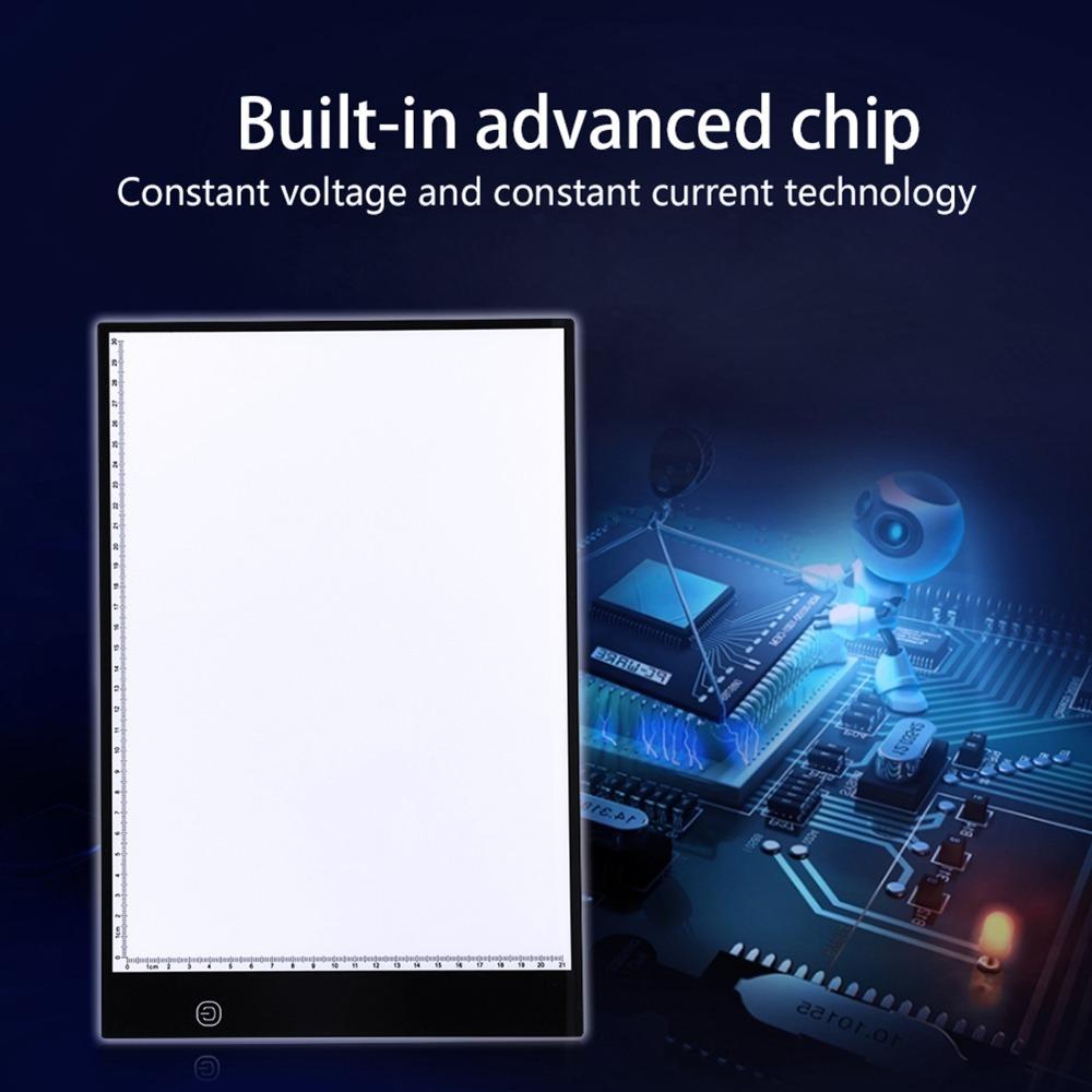 A4 Light Pad Three-Level Dimmable Drawing Light Box Animation Line Tracing