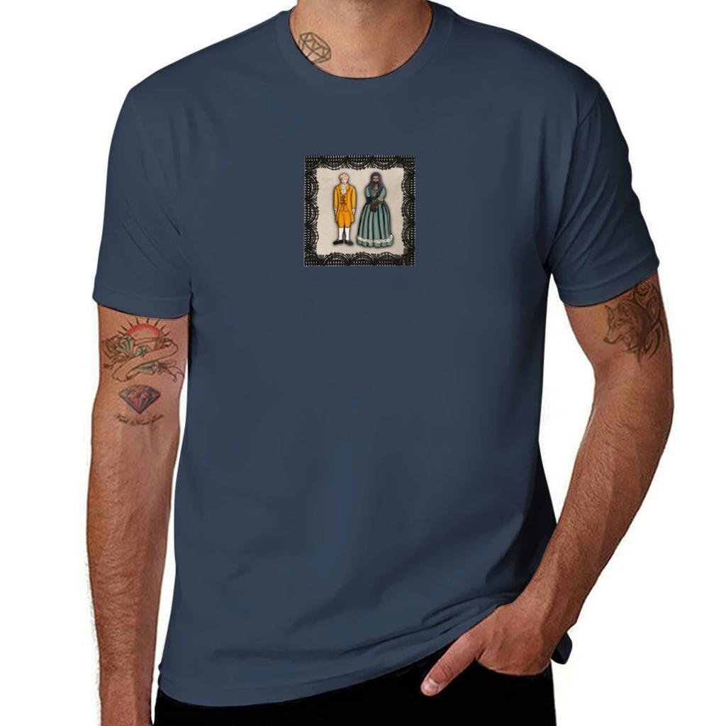Cake Topper Stede And Ed Tshirt Athletic Fit Sports Short Sleeve Top