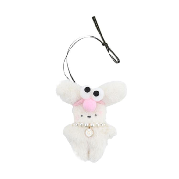 Keychain Car Backpack Decorations Stylish Rabbit Pendant with Plushies Hangings 1