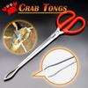 Kitchen Accessories Multi-function Fishing Catch Tool Tooth Clamp Sea Crab Tongs Anti-slip Clip
