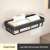 Rustproof Carbon Steel Wall-Mounted Drainage Shelf - Waterproof, Punch-Free, Multifunctional Bathroom Storage