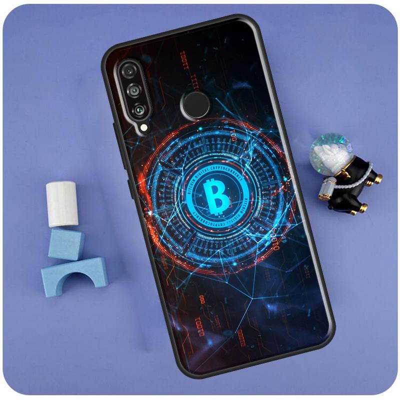 Bitcoin For Huawei Nova 3i 7i 8i 11i 12i 9 10 SE Y60 Y61 Y70 Y72 Y73 Y90 Y91 P20 P30 P40 Lite Case