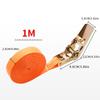 Buckle Tie-Down Belt Cargo Straps For Car Truck Cargo Accessories With Metal Buckle Tow Rope Strong Ratchet Belt For Luggage