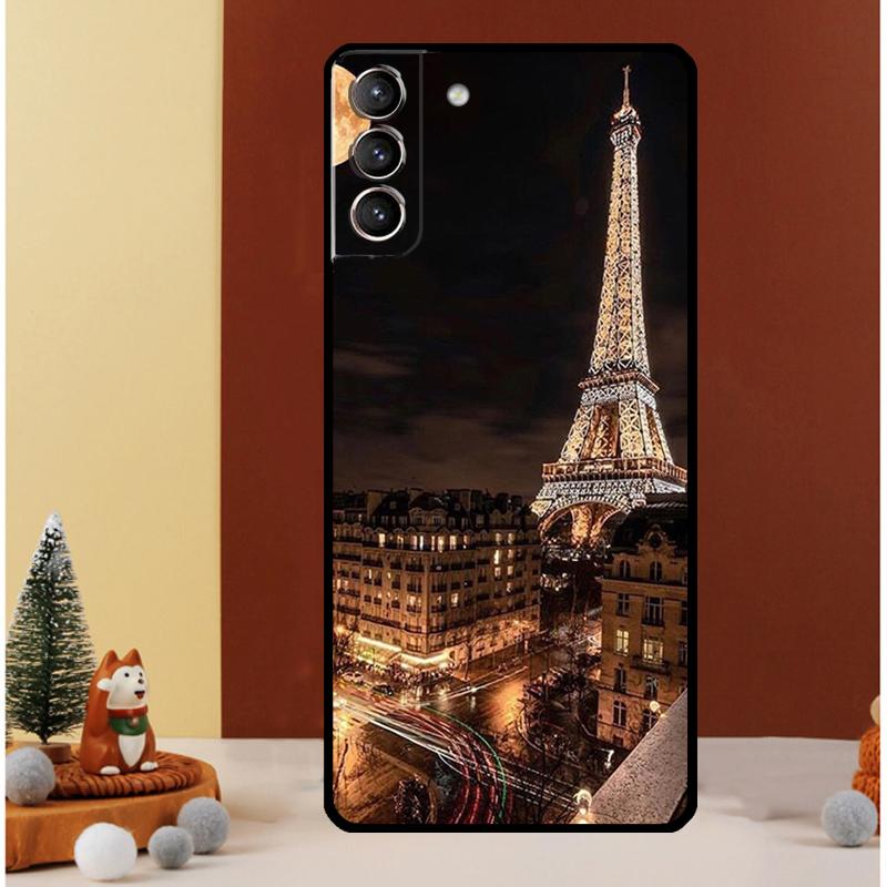 France Paris Eiffel Tower Case For Samsung Galaxy S24 S26 Ultra S22 S23 S25 Ultra S20 S21 Plus S10 S25 FE Cover Funda
