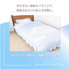 MORIPiLO (Morishita) Sanrio Bettbezug und Kissenbezug Set mit Rüschen, Einzelgröße (Cinnamoroll, Weicher Pfirsichhautstoff), Blau, 150x210cm, Niedliche Artikel