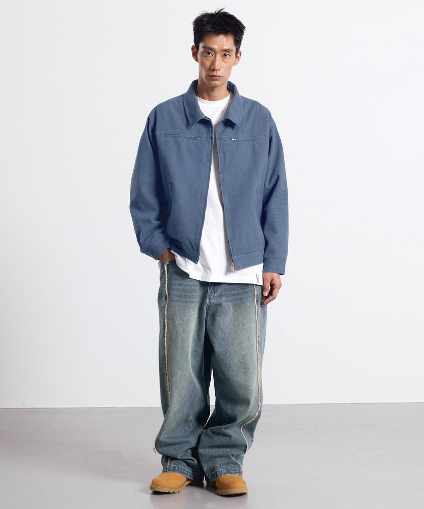 Filluminate Standard Blouson Jacket - Blue