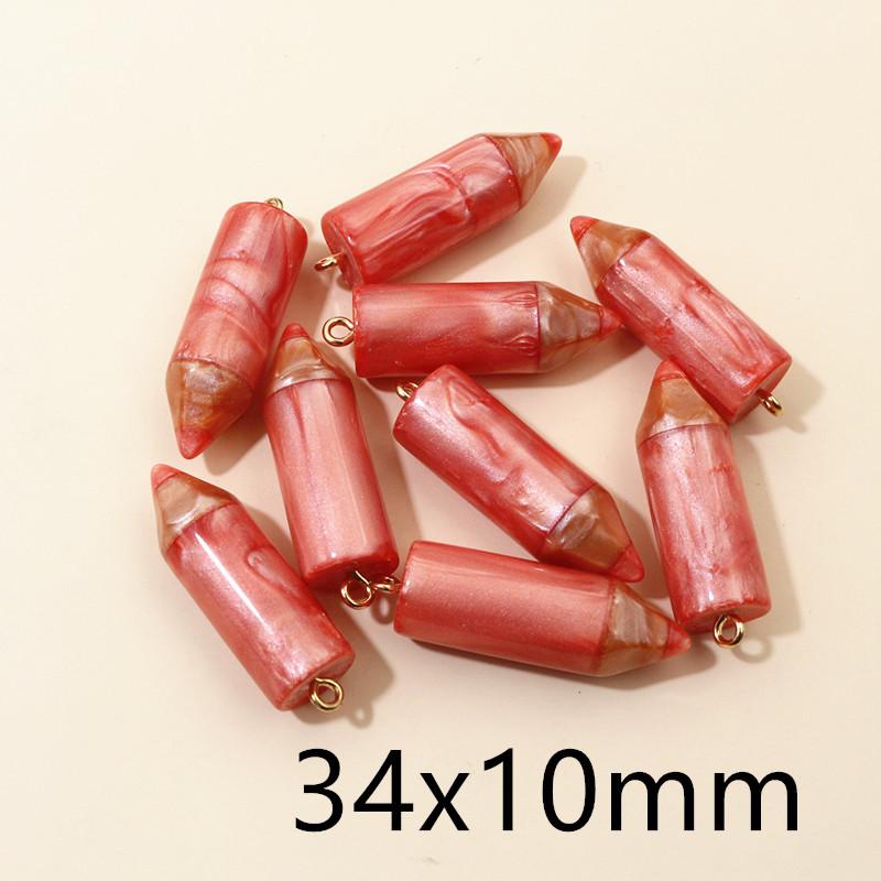 10Pcs Multi-Styles Mix Fruit Animals Dice Cloud Resin Earring Charms Diy Findings Keychain Bracelets Handmade Charms