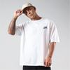 OROLN Gym Short Solid for Strength Training and Strength Training T-Shirt, Men's, Oversized, Sleeve, Stretch, Breathable, Sweat-Wicking, Color, (White