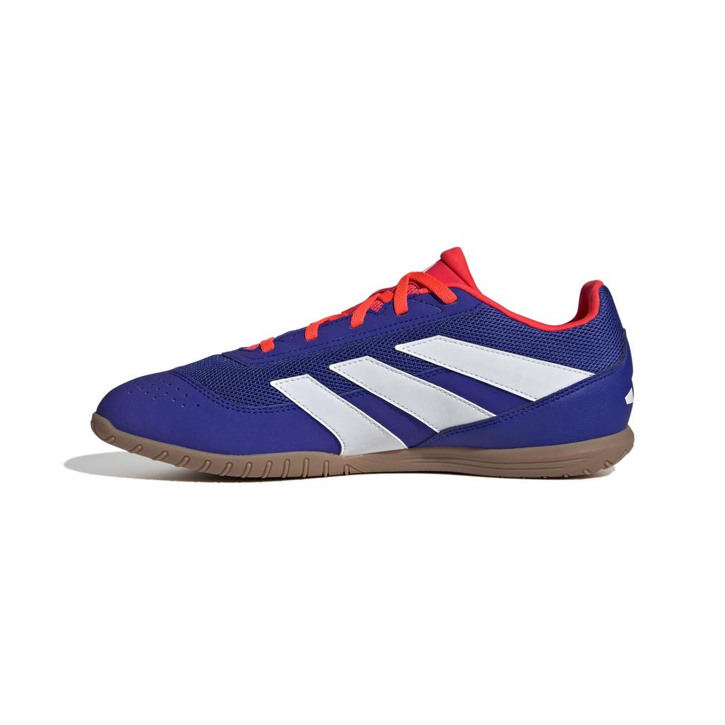 Adidas Predator Club IN SALA NIS18 Futsal Red Size cm Shoes, White/Lucid Blue/Solar (IF6403), 25.0
