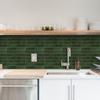 5 Sheets Peel and Stick Wall Sticker DIY Kitchen&Bathroom Waterproof Marble Tiles Multi-color Vinyl Wallpaper For Home Decor