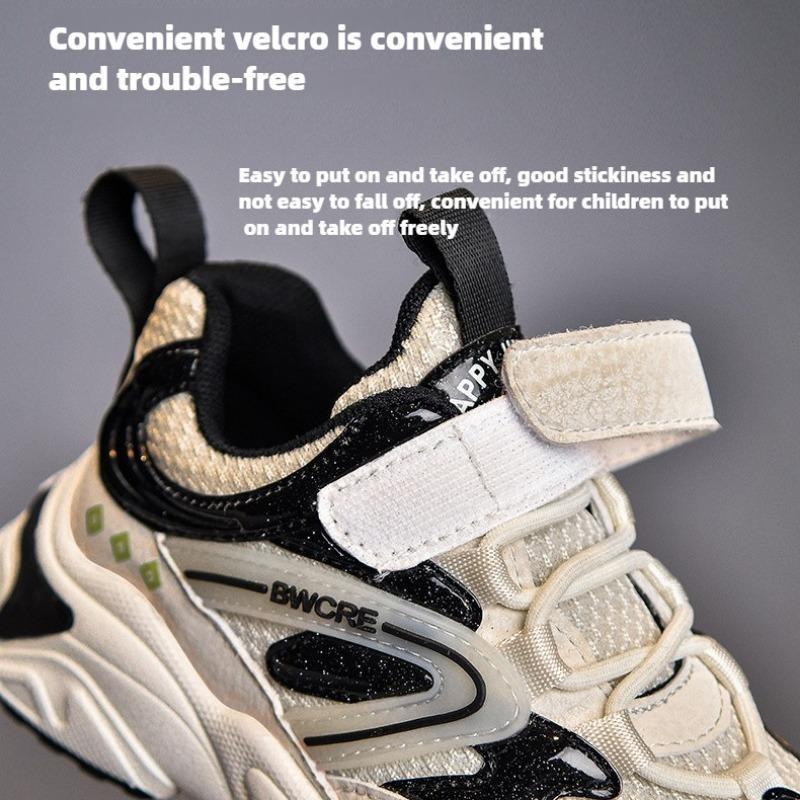 Dad Shoes Spring and Autumn Fashion Mesh Breathable Girls Sneakers Medium and Older Children's Casual Shoes