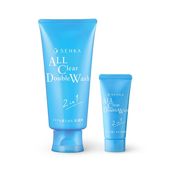 Senka All Clear Double Wash 120g Plan/Single Item