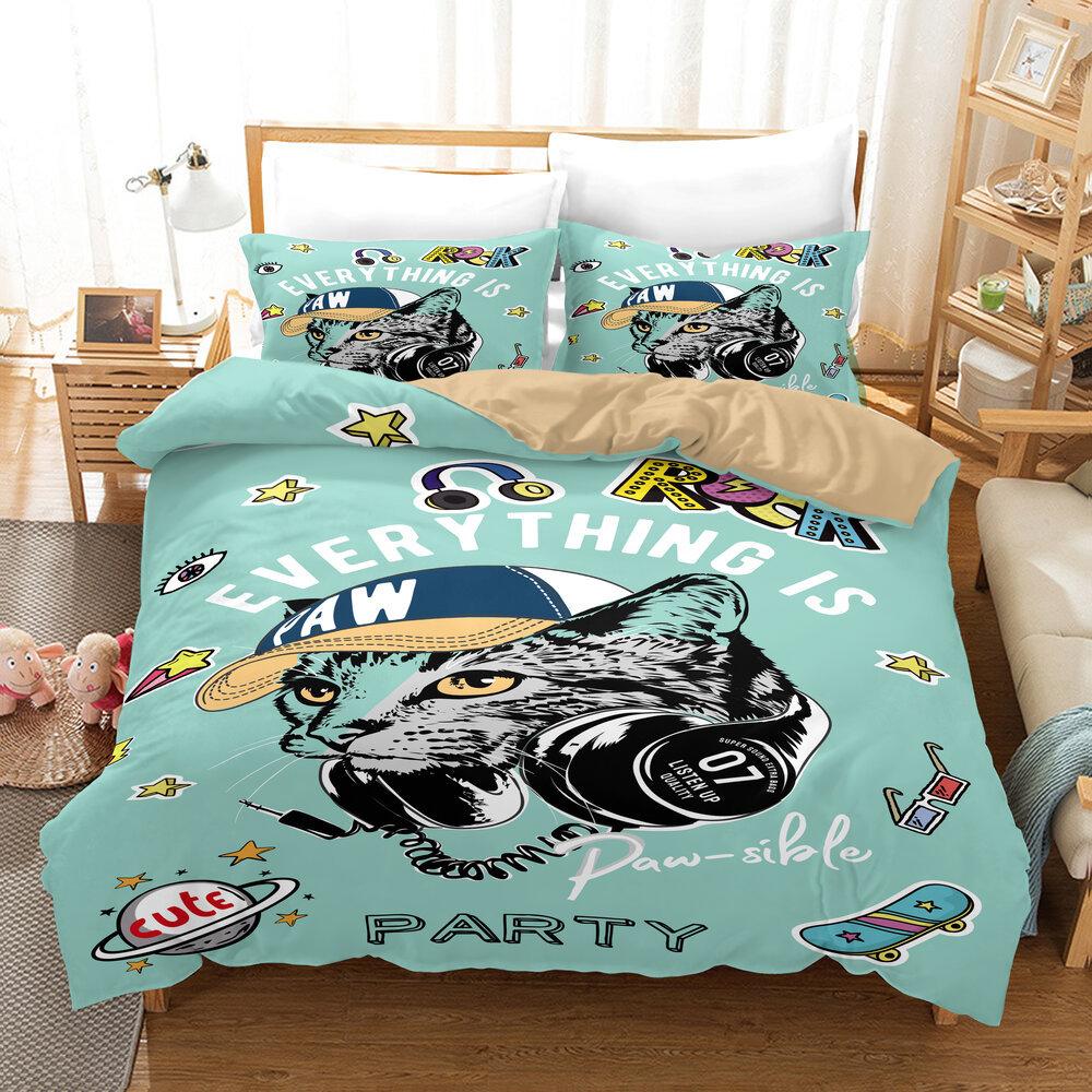 

Набор из трех частей «Анимационные животные», американский набор для цифровой 3D-печати GB-Single135cm×200cm