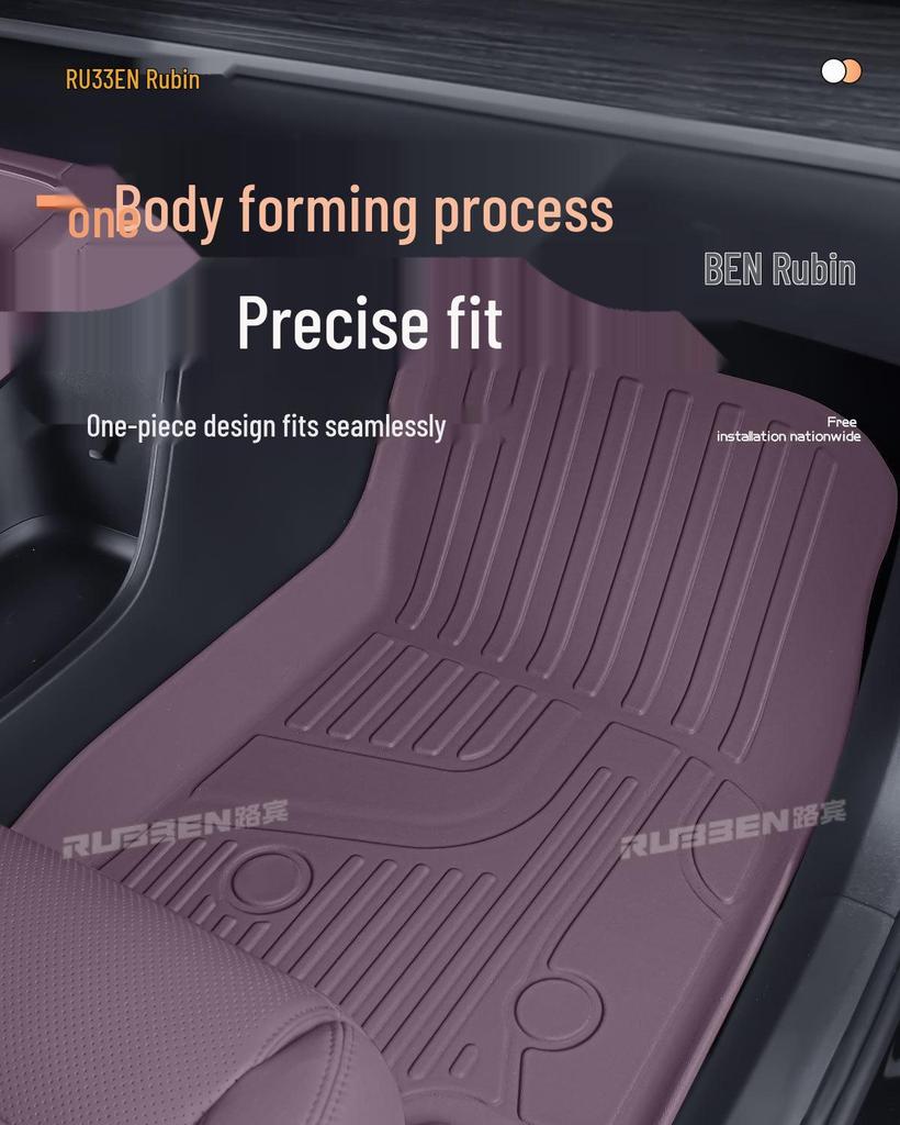 Compatible with 25 Ledao L60 Models: Full-Coverage NIO EV Interior Decorative Carpet