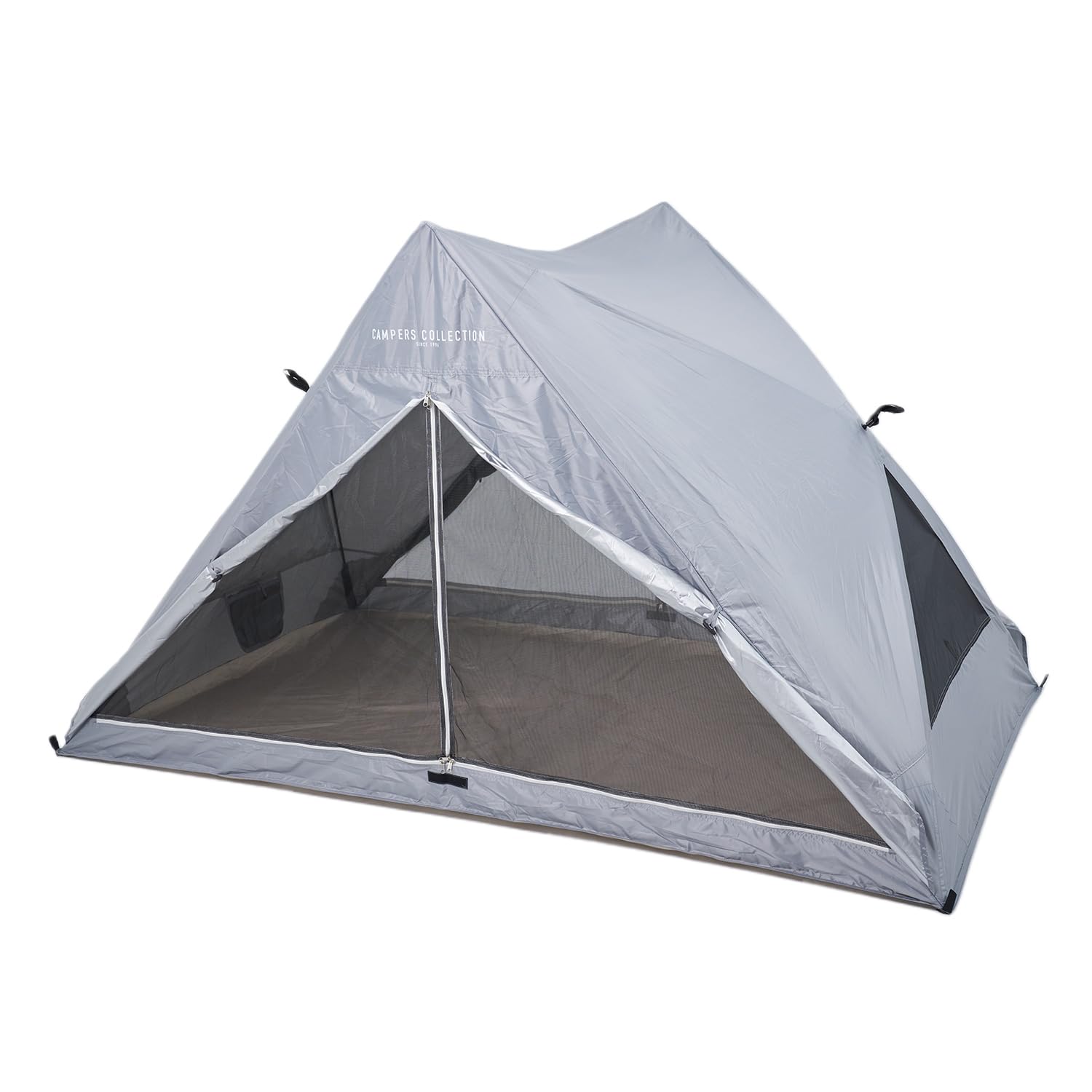 

Коллекция Просто разверните его как быструю и легкую палатку, полностью закройте для легкого использования Зонт Ash Gray [Campers Yamazen], Re-Rise, сетка, 3-4 человека,