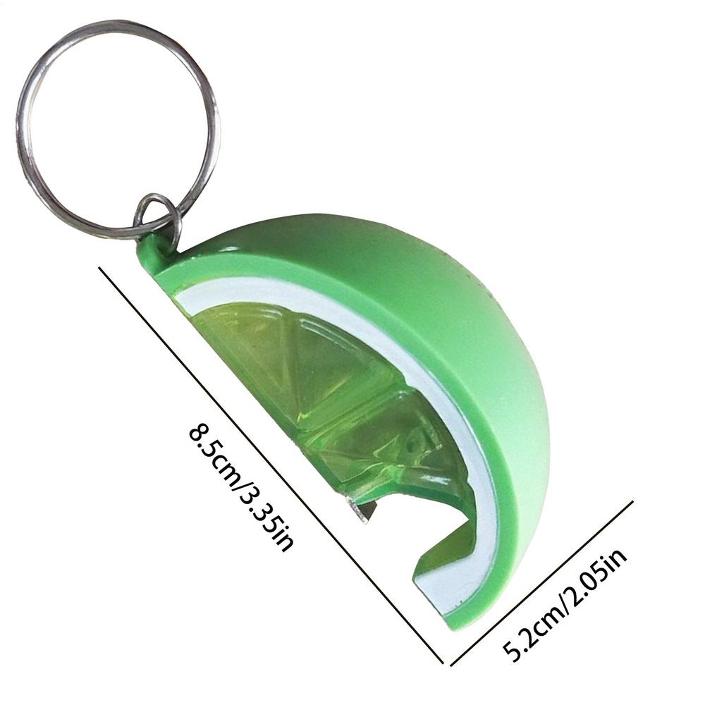 

Брелок-открывалка для бутылок Инструмент для открывания бутылок лимонада Маленькая портативная открывалка для пива для путешествий, походов, кухни, кемпинга, на открытом воздухе, для женщин зелёный