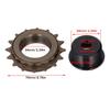 1Set Freewheel with Left Drive Flywheel Adapter Kit for MY1016Z MY1016 MY1018 MY1020 Motors