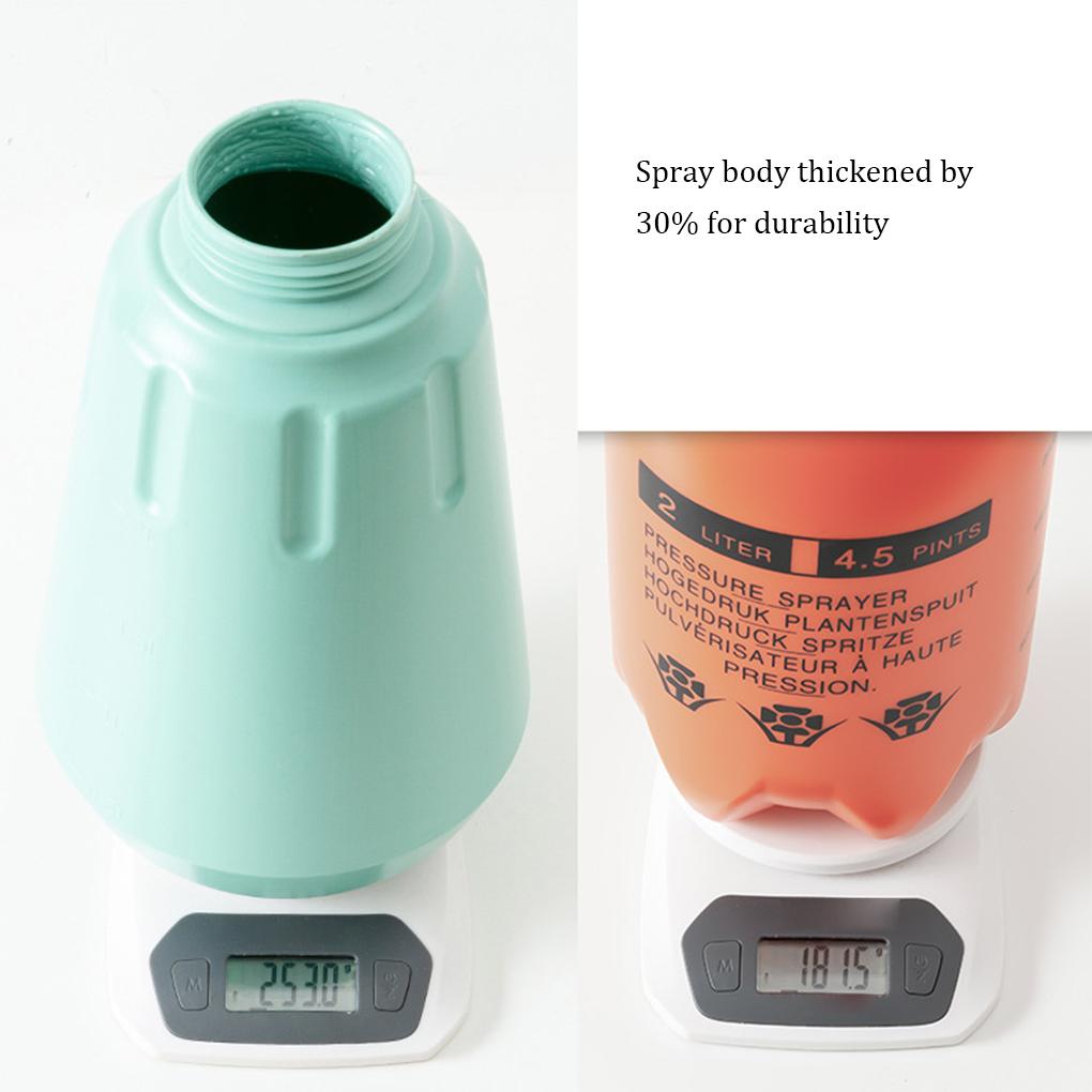 2L Water Sprayer Plant Mister Sprayers Spray Bottle Cleaning Watering Can Adjustable Nozzle Outdoor for Gardening