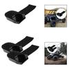 Front Windshield Adjustable Mounting Clamp High Performance Windshield Fixed Clamps Straps Black for Polaris Ranger RZR
