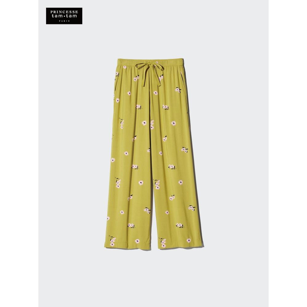 Uniqlo Japan Rayon Print Long Pants