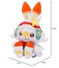 Pokémon Center Original Plush Toy Pokémon Christmas Wonderland Scorbunny 21 x 17 x 10 cm (H x W x D)