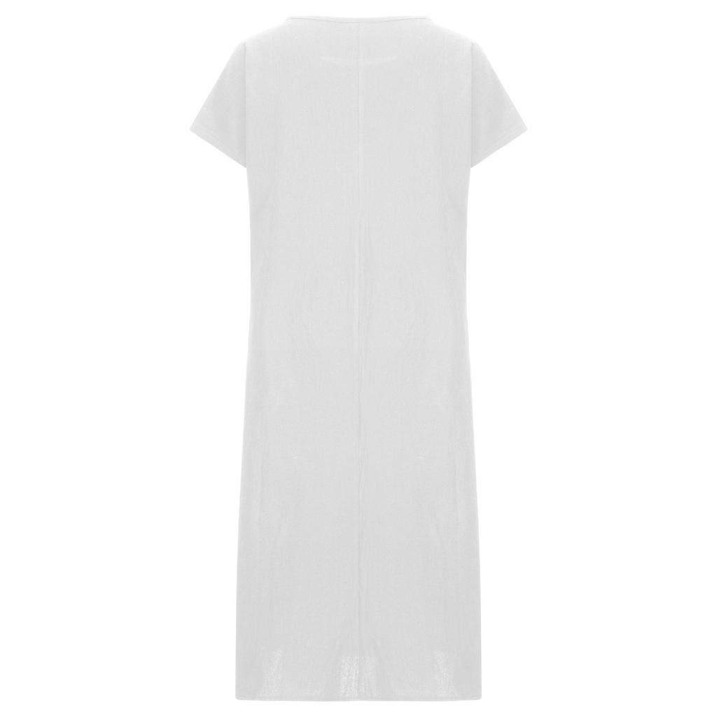 Elegantes Sommerkleid für Damen mit Taschen - Bequem und Hochwertig