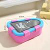 Triangle Thermal Lunch Box Divided Compartments Food Container Portable Insulated Bento Box  Picnic